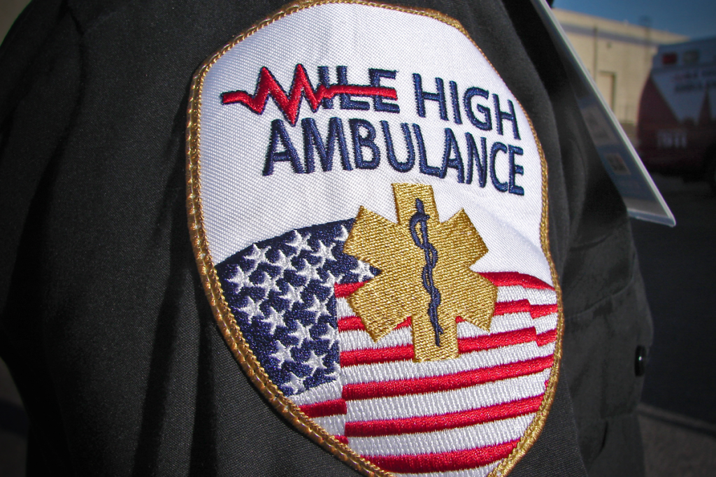 Mile High Ambulance Uniform Patch