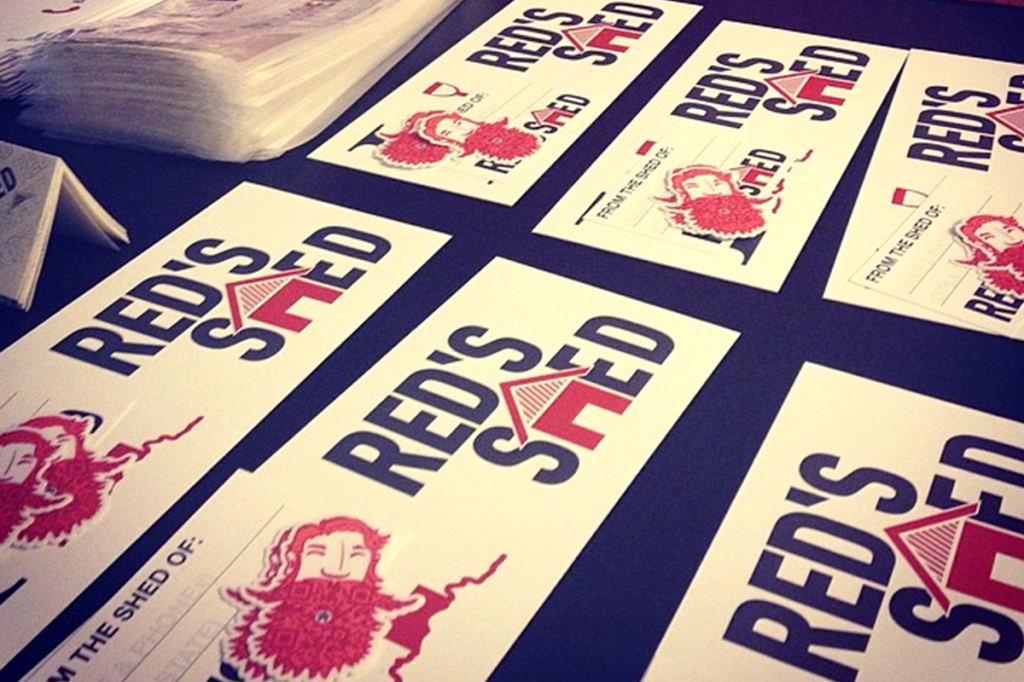 Red’s Shed Bumper Stickers