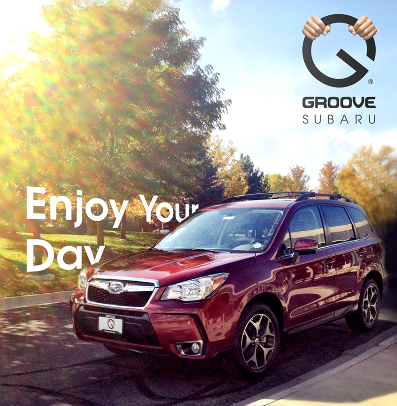 Groove Subaru Social Media graphic